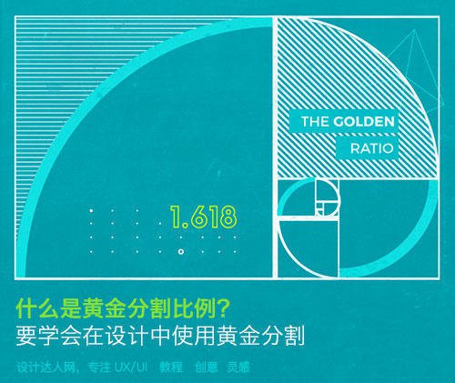 什么是黃金比例，并如何應用到設計上？